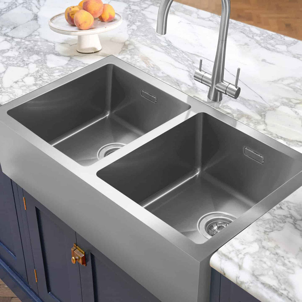 Caple Belfast 2.0 Stainless Steel Kitchen Sink & Waste BEL21SS