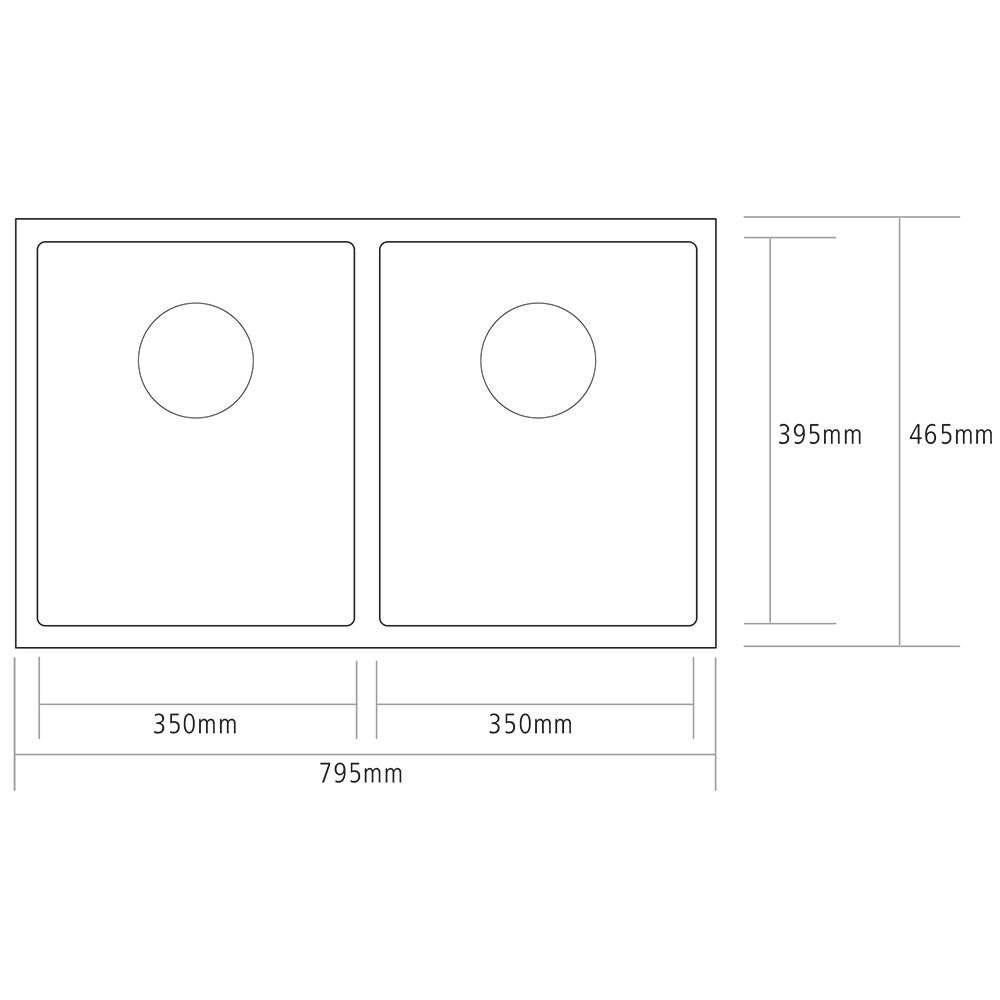 Caple Belfast 2.0 Stainless Steel Kitchen Sink & Waste BEL21SS