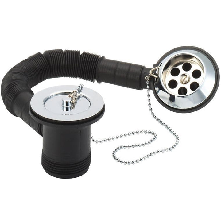 Deva Chrome 1.5" Bath Tidy Chain Waste BTW404/017