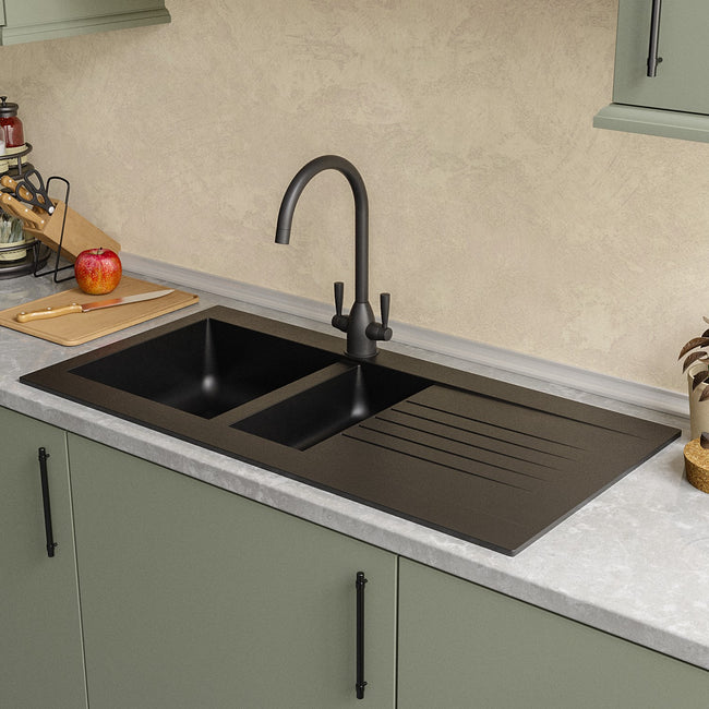 Shock Black Kitchen Sinks