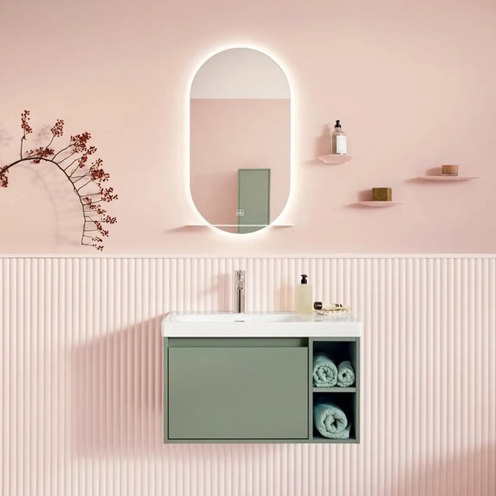 Villeroy & Boch More to See White Lite Shelf 500 x 34 x 126 mm