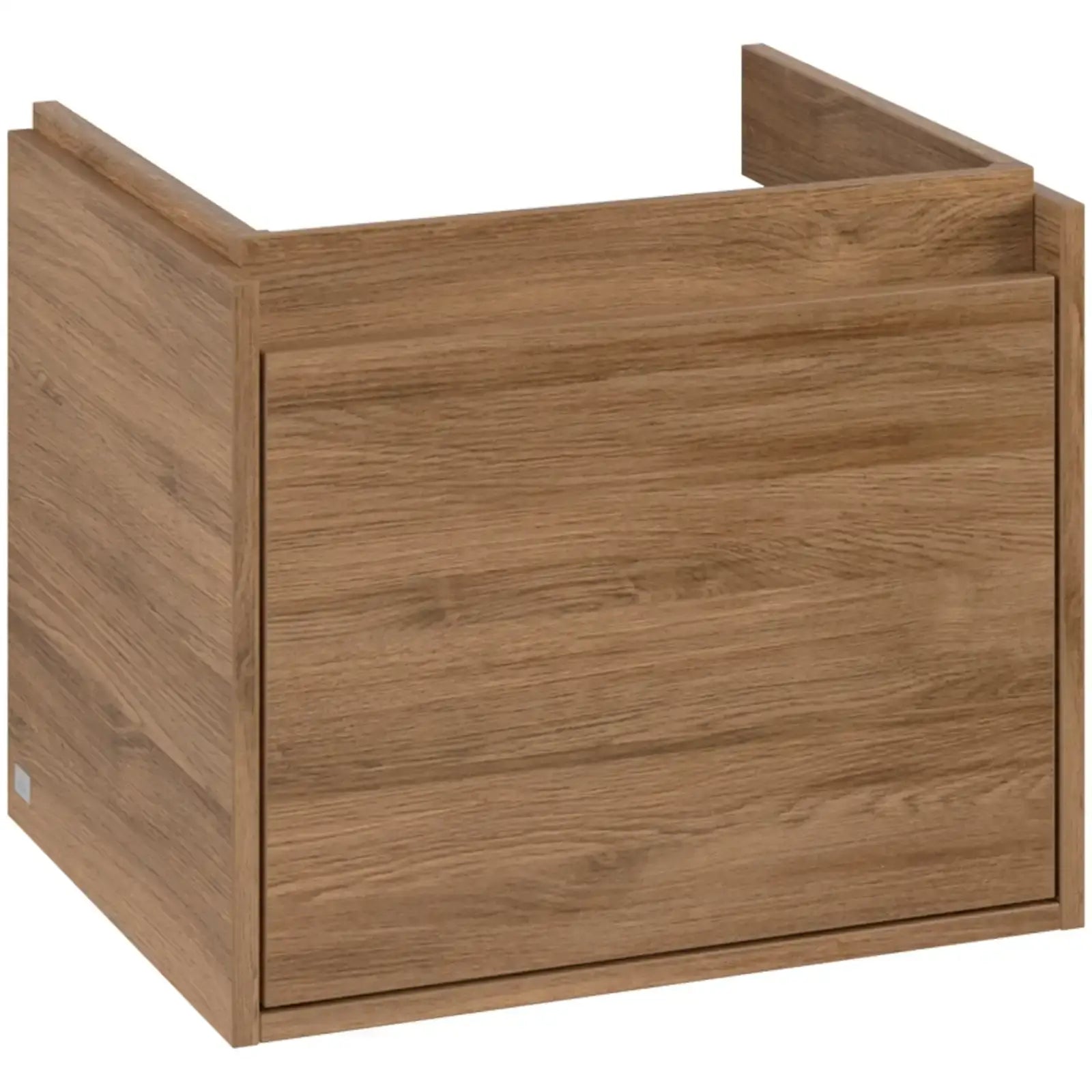 Villeroy & Boch Skyla Oak Kansas 1 Pull Out Element Vanity Unit & White Alpin Washbasin C78300RH+5A515501