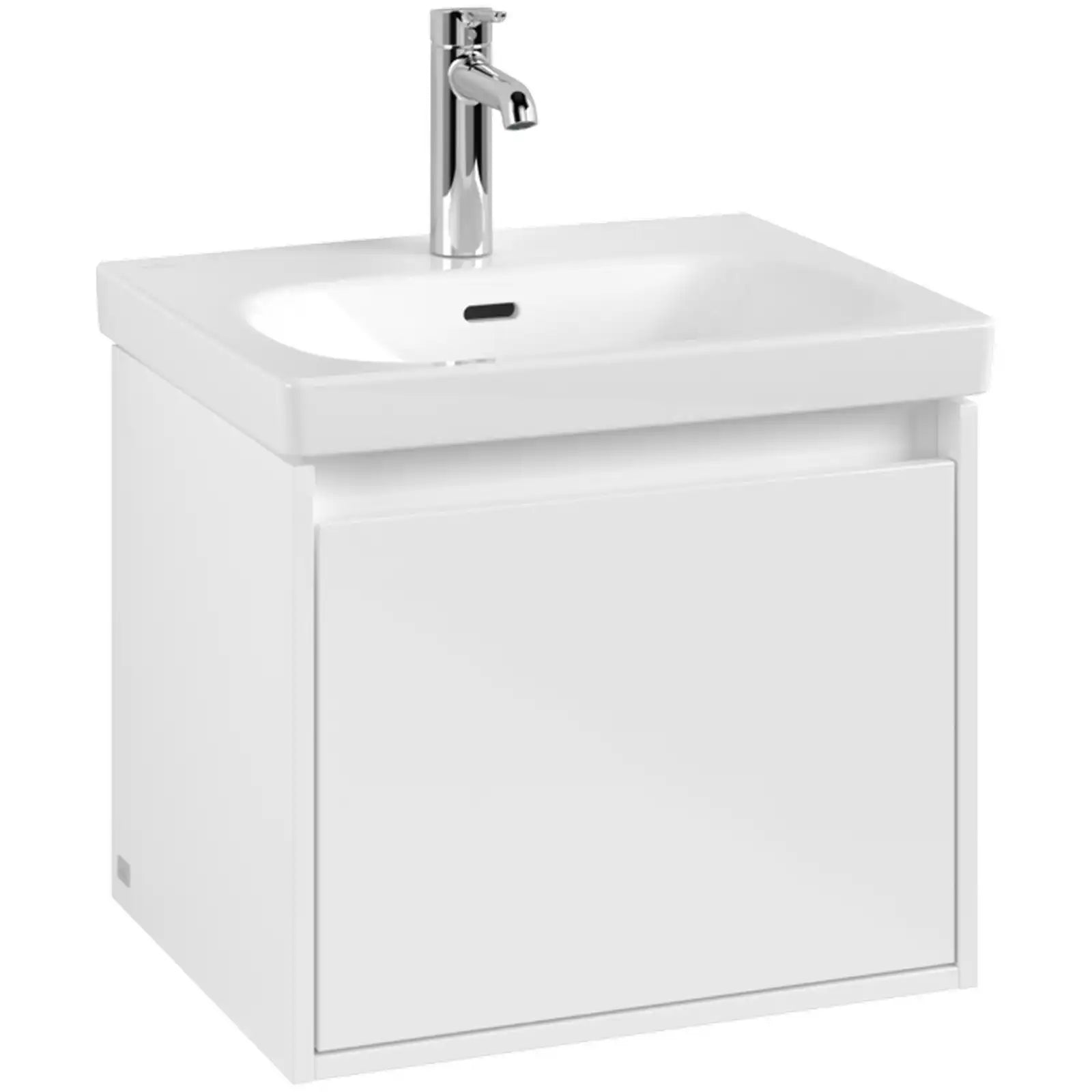 Villeroy & Boch Skyla Brilliant White 1 Pull Out Element Vanity Unit & White Alpin Washbasin C78300VE+5A515501