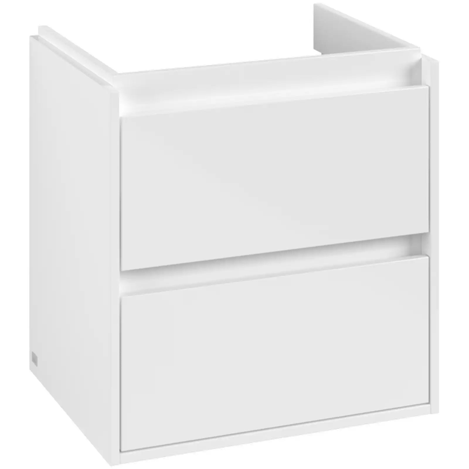 Villeroy & Boch Skyla Brilliant White 2 Pull Out Element Vanity Unit & White Alpin Washbasin C79400VE+5A516001