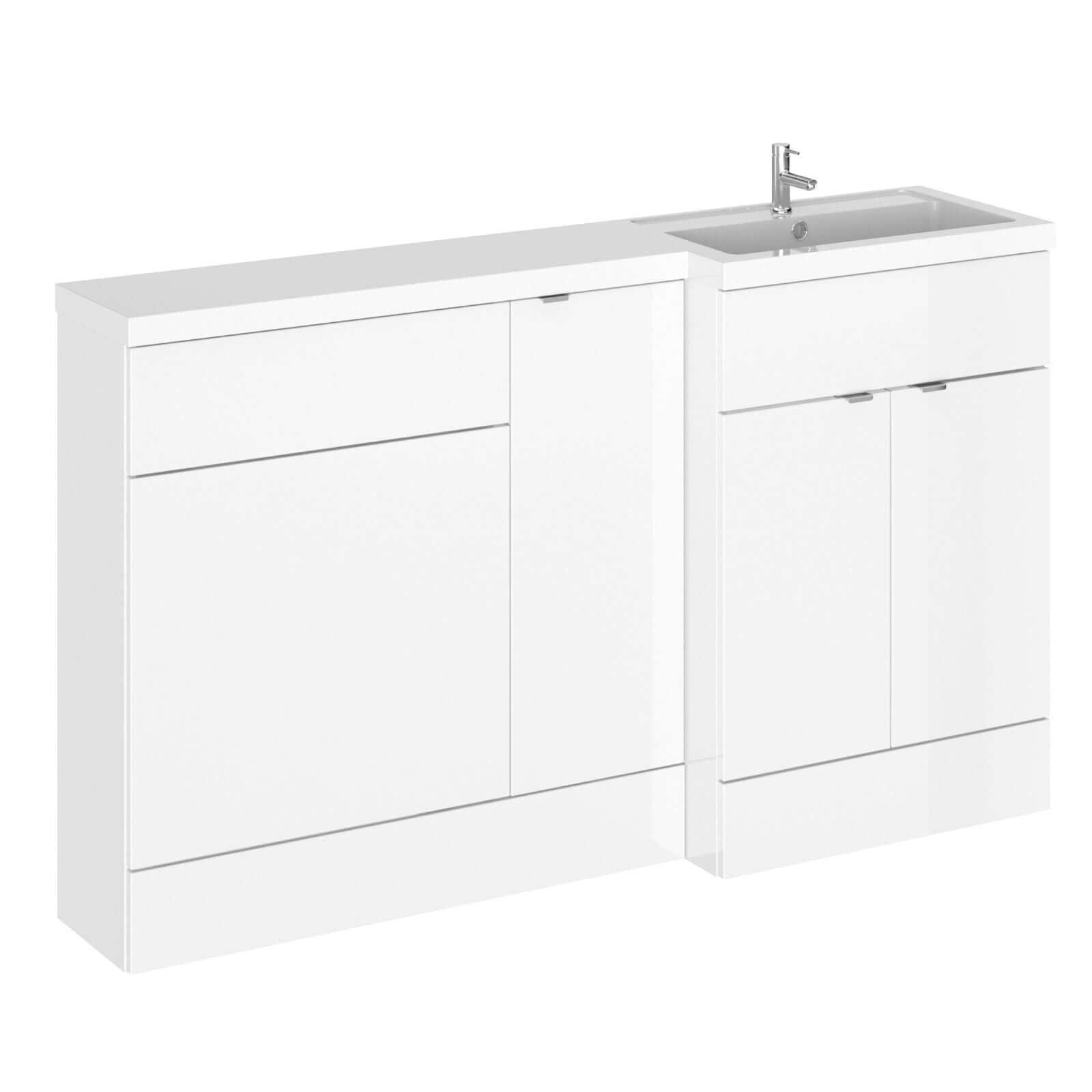 Hudson Reed Fusion 1500mm Basin Combination Unit