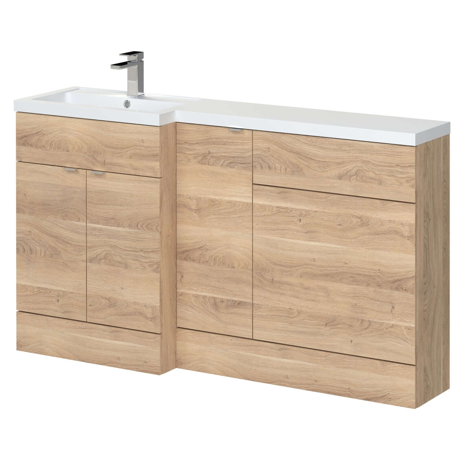 Hudson Reed Fusion 1500mm Basin Combination Unit