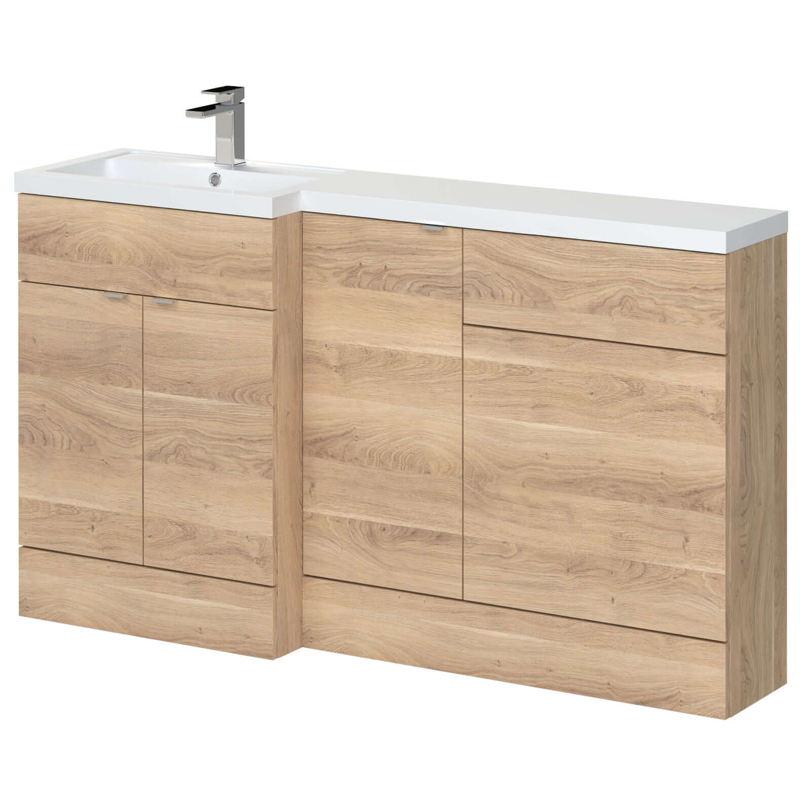 Hudson Reed Fusion 1500mm Basin Combination Unit