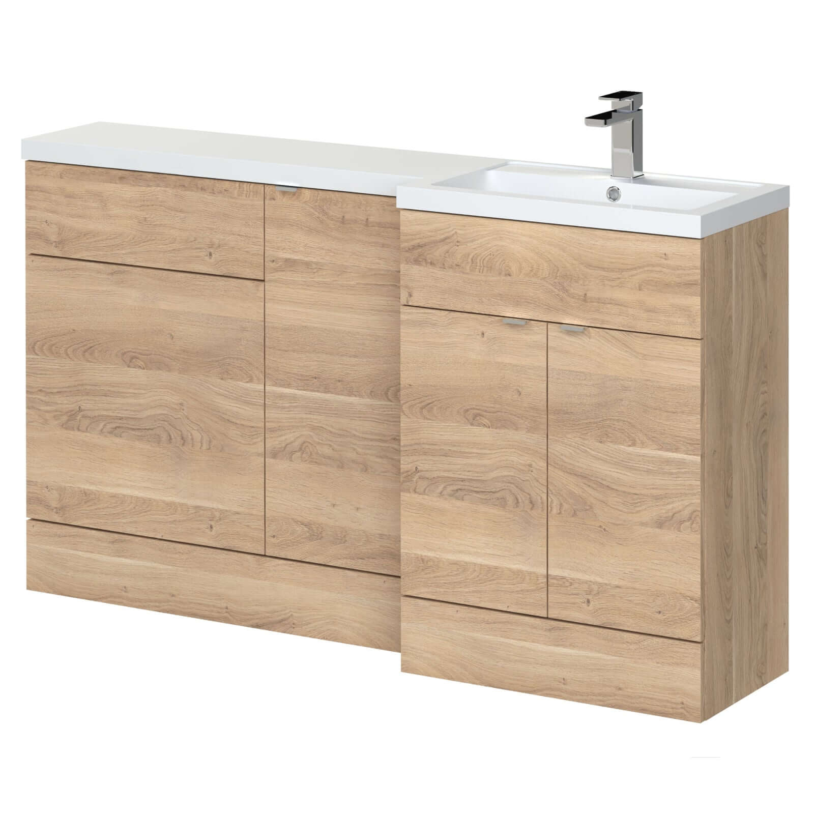 Hudson Reed Fusion 1500mm Basin Combination Unit