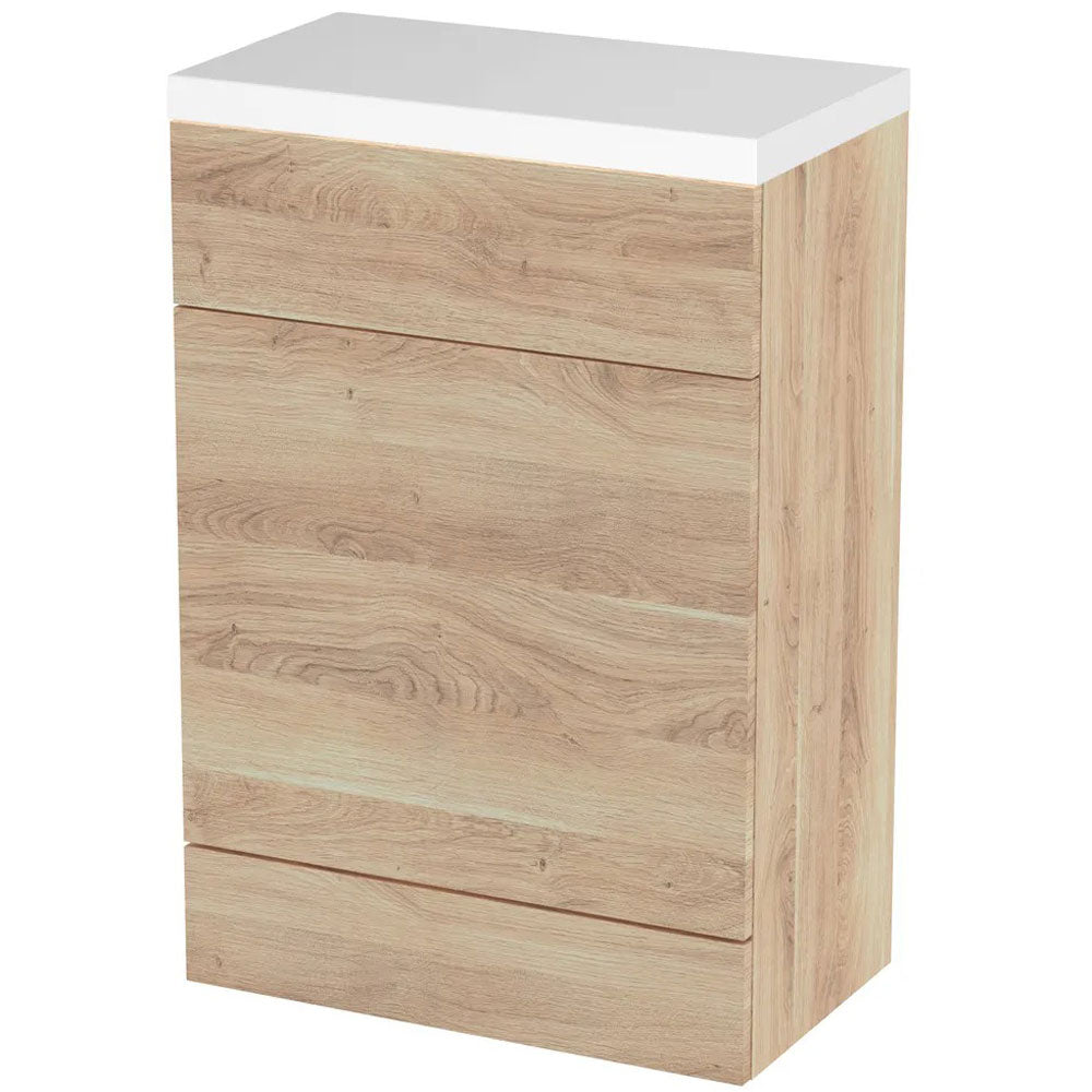 Hudson Reed Fusion 600mm Back to Wall WC Toilet Unit with Top