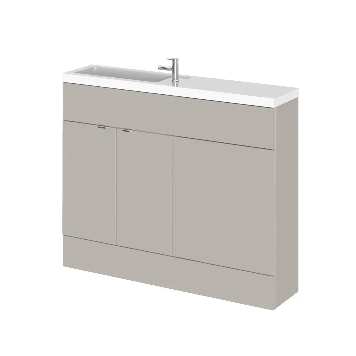 Hudson Reed Fusion Compact Basin & WC Combination or Storage Cabinet Unit