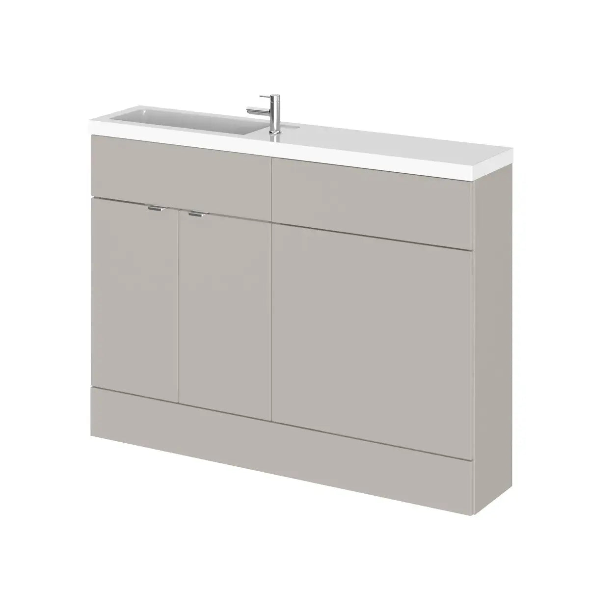 Hudson Reed Fusion Compact Basin & WC Combination or Storage Cabinet Unit