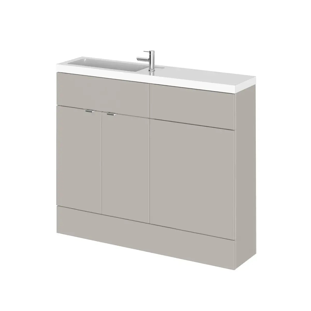 Hudson Reed Fusion Compact Basin & WC Combination or Storage Cabinet Unit