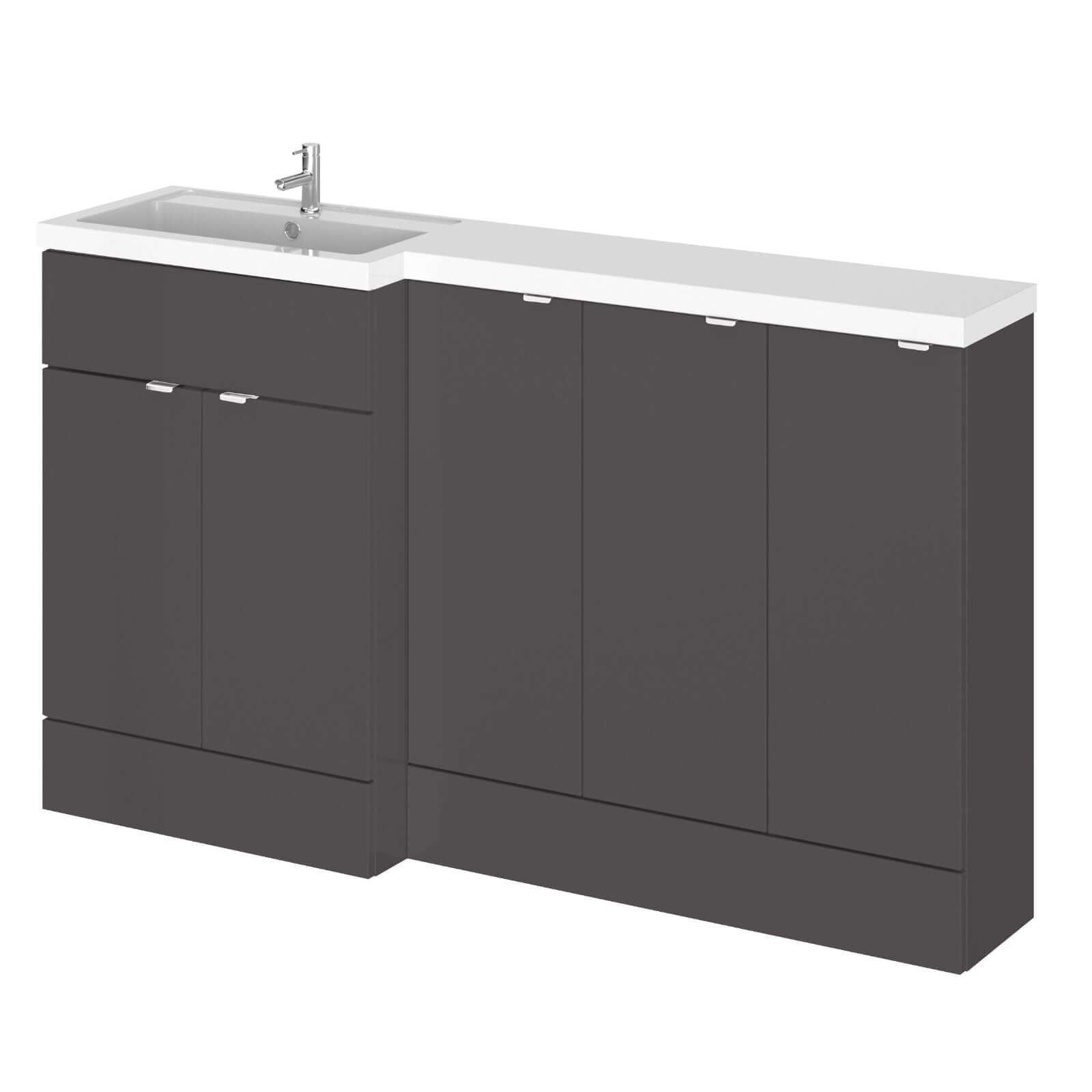 Hudson Reed Fusion 1500mm Basin Combination Unit