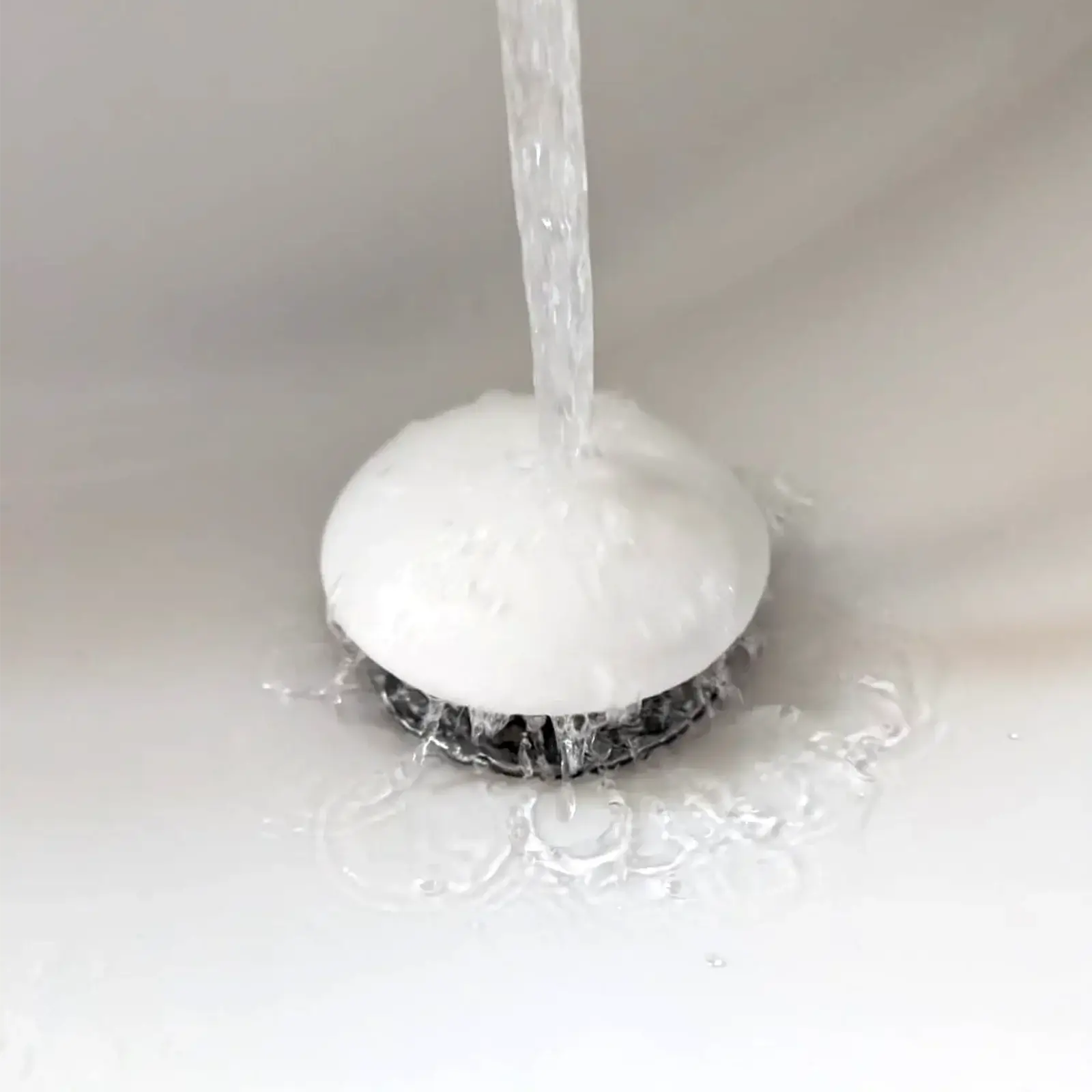 Europa Universal White Ceramic Click Clack Popup Basin Waste