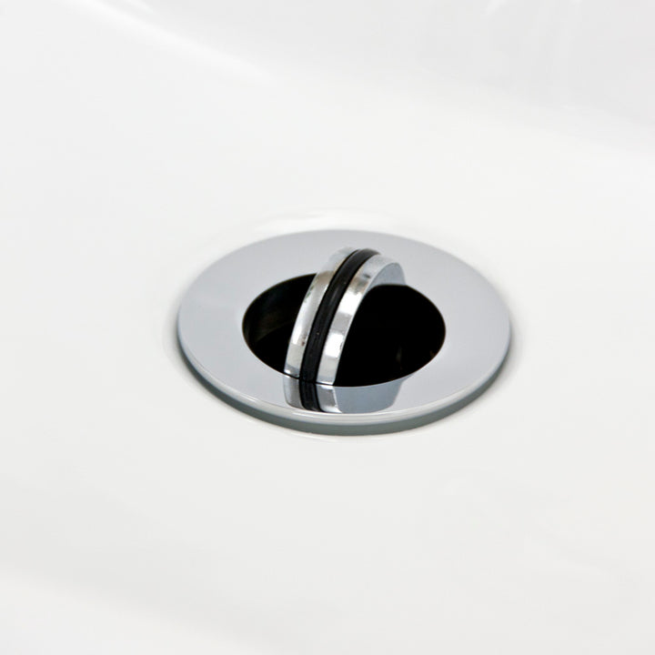Europa Universal Chrome Flip Top Spinner Basin Waste