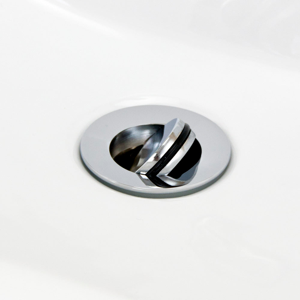 Europa Universal Chrome Flip Top Spinner Basin Waste