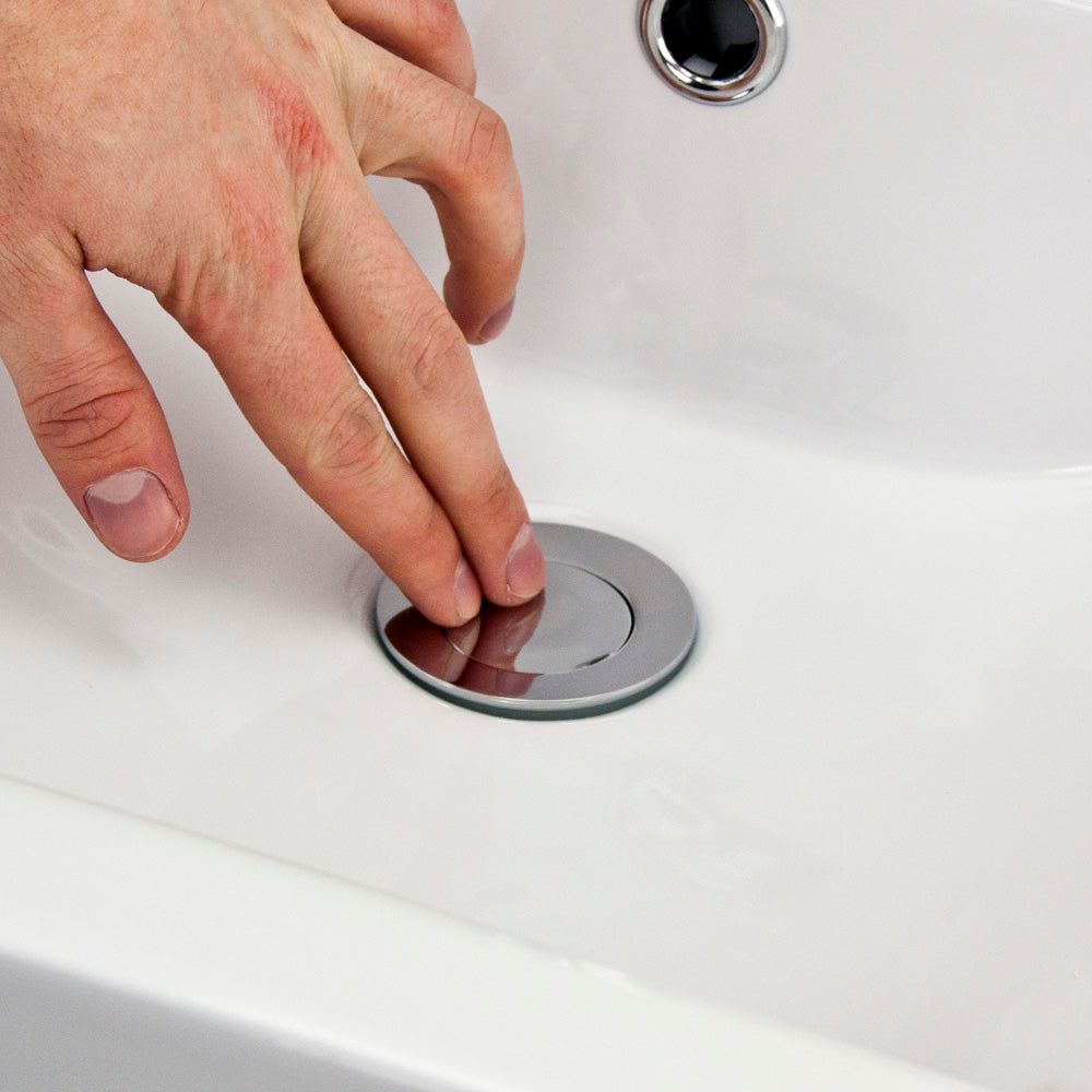 Europa Universal Chrome Flip Top Spinner Basin Waste