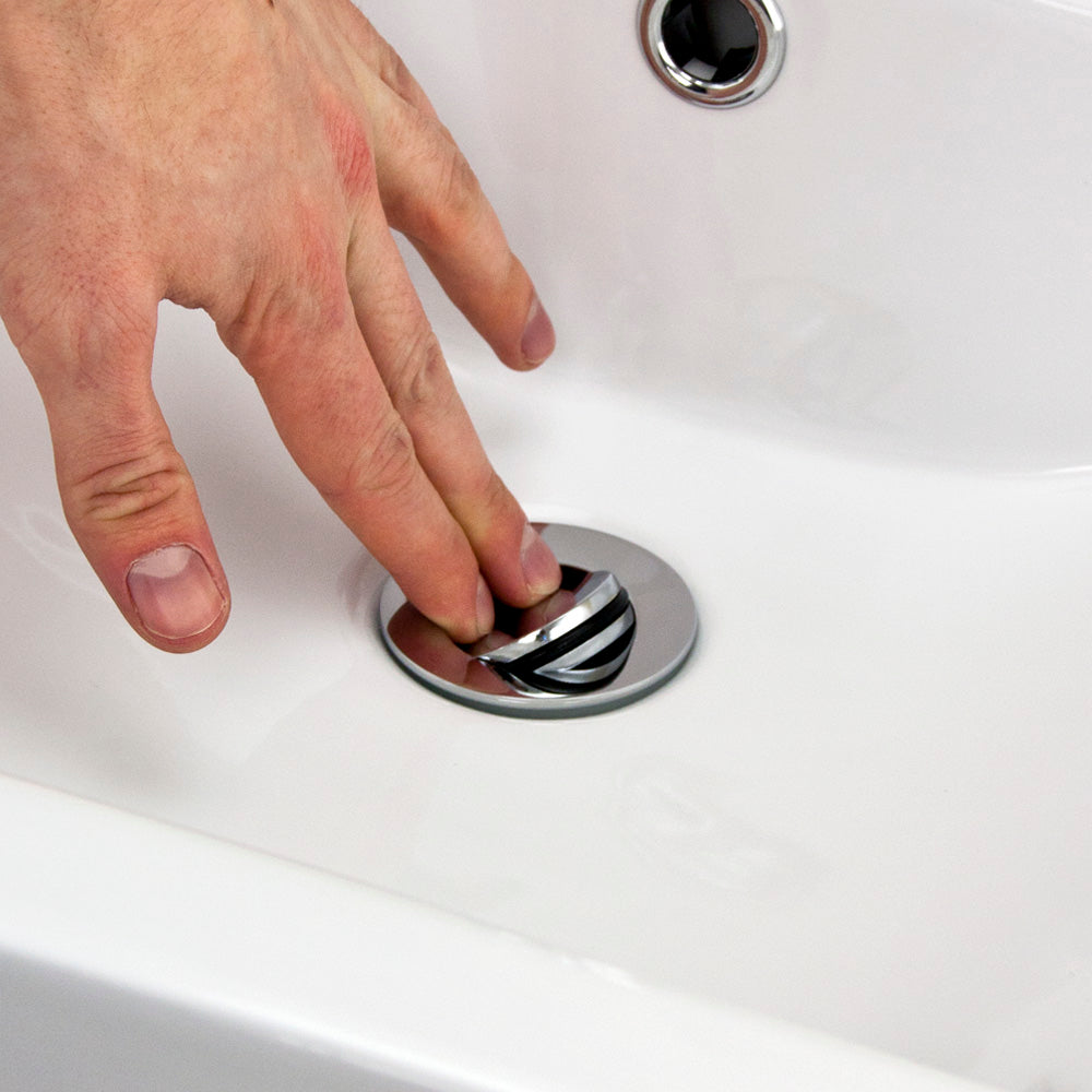 Europa Universal Chrome Flip Top Spinner Basin Waste