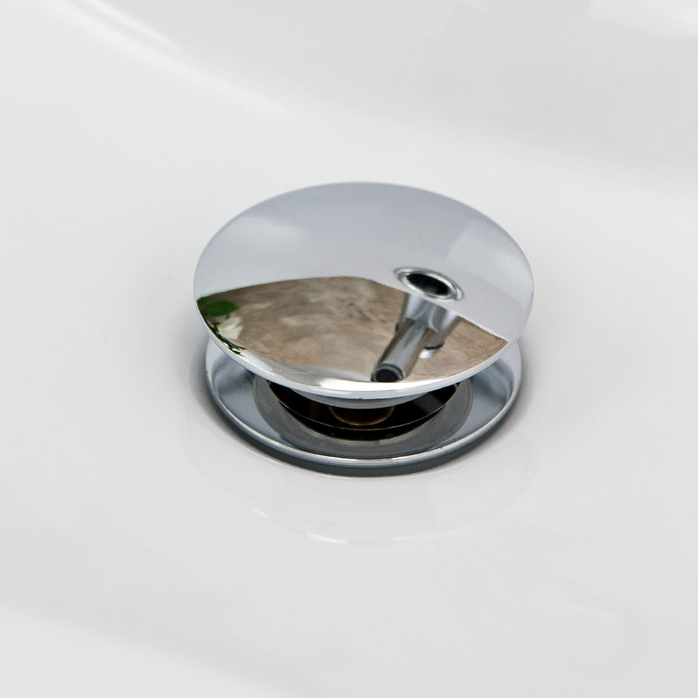 Europa Universal Chrome Click Clack Popup Basin Waste