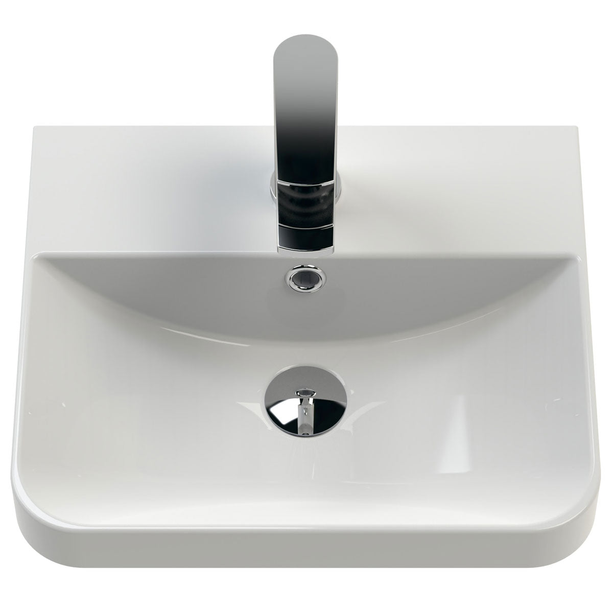 Nuie Core 400mm Floor Standing 1-Door Vanity Unit & Basin