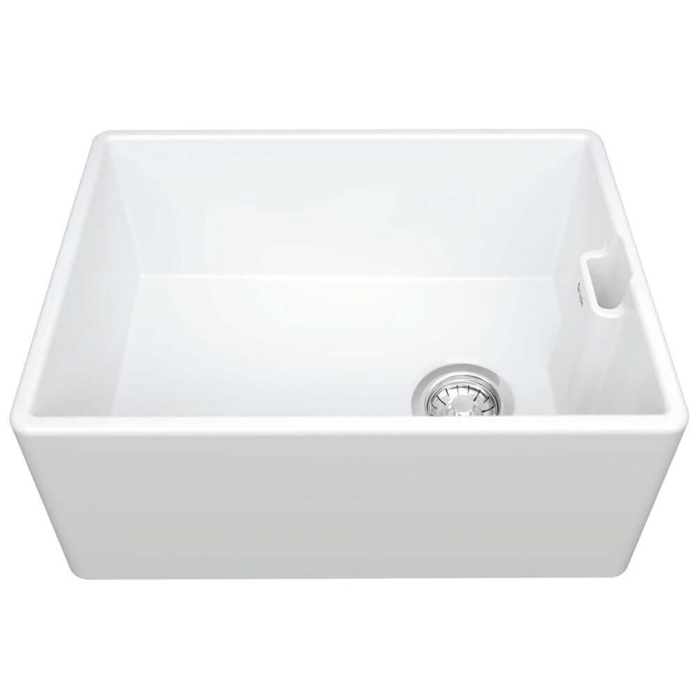 Caple Modern Belfast 1.0 Bowl White Sit-On Kitchen Sink CPBS6