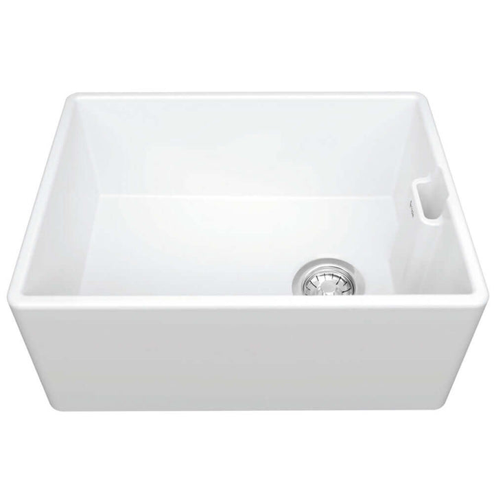 Caple Modern Belfast 1.0 Bowl White Sit-On Kitchen Sink CPBS6