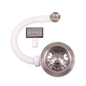 Caple 90mm Basket Strainer Waste for Ceramic Sinks with Overflow