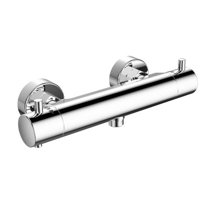 Methven Chrome Cool To Touch Round Bar Thermostatic Shower Valve CTBV02