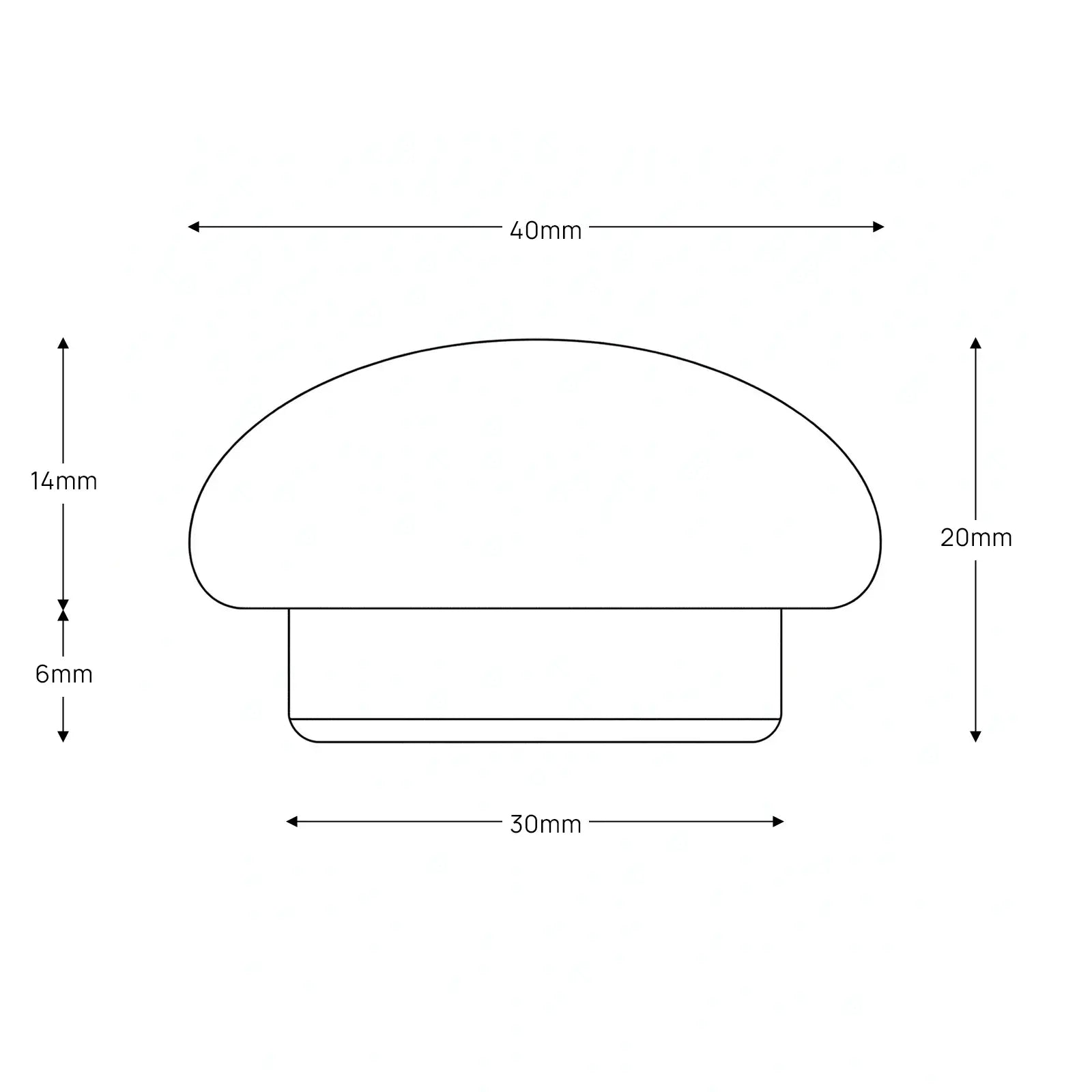 Astini Ceramic Tap Hole Cover - Designed for all White Gloss Ceramic Sinks