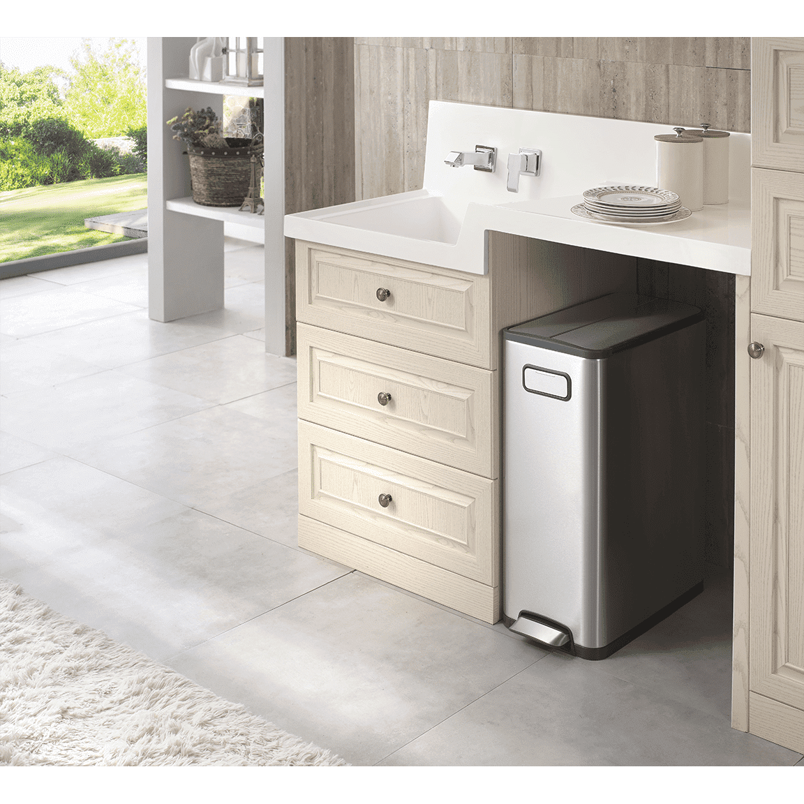 EKO Ecofly Recycling Pedal Bin 20L+20L