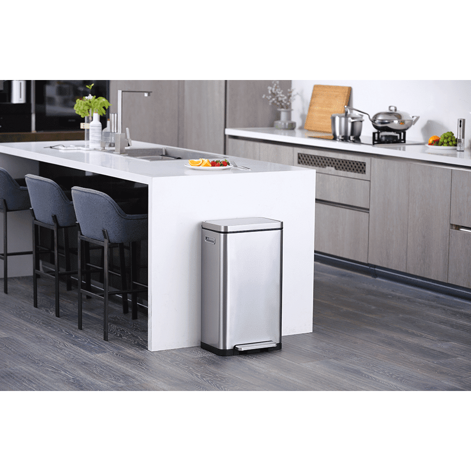 EKO X Cube 45L Space Saving Soft Close Kitchen Pedal Bin