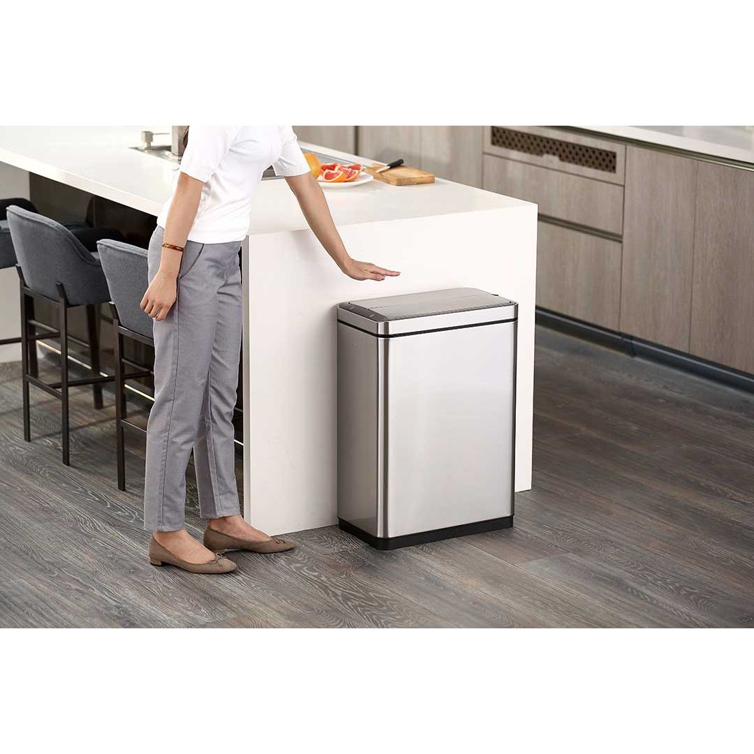 EKO Deluxe Phantom Recycling Sensor Bin 20L+20L