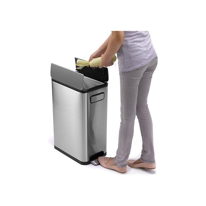 EKO Ecofly 30L Stainless Steel Kitchen Pedal Bin