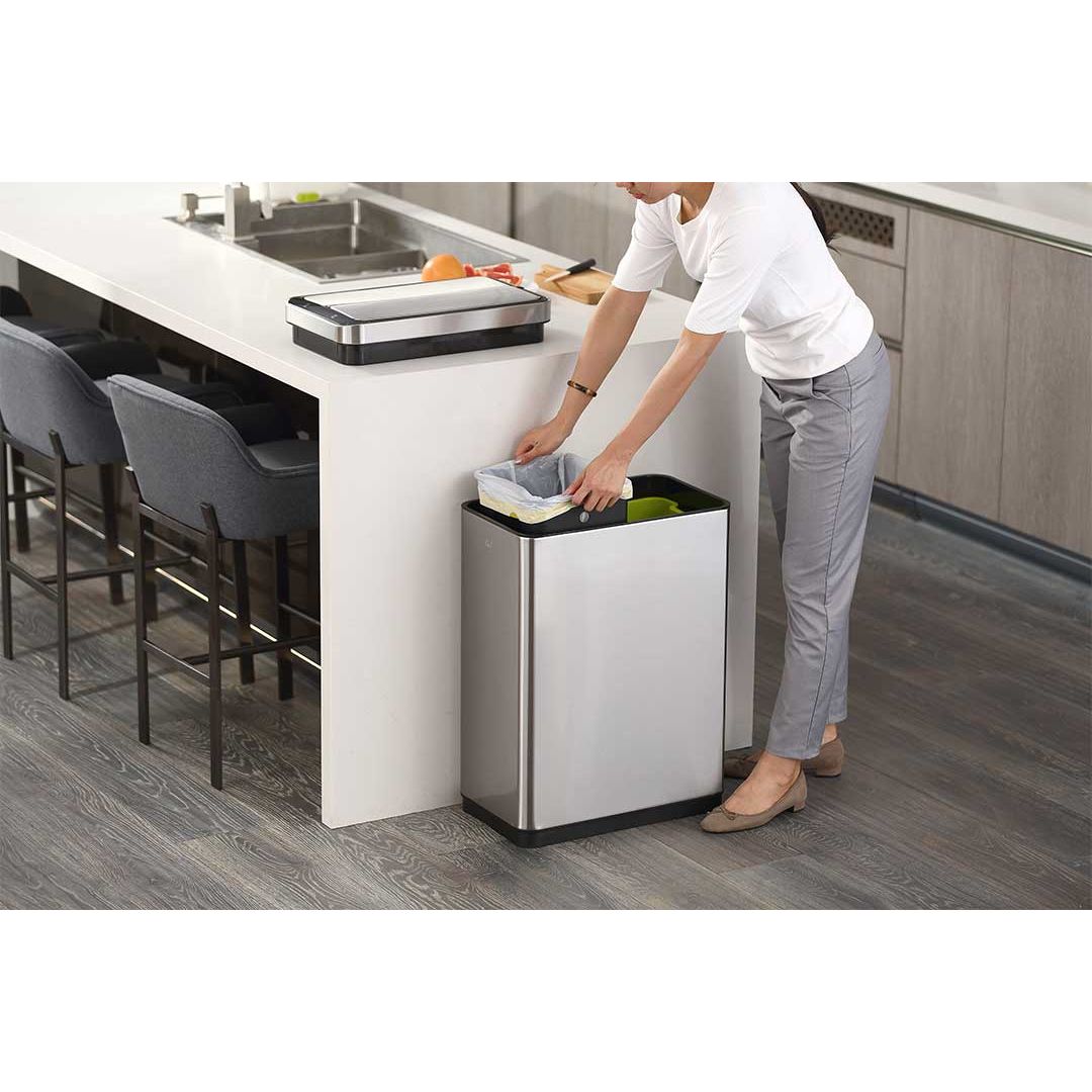 EKO Deluxe Phantom Recycling Sensor Bin 20L+20L
