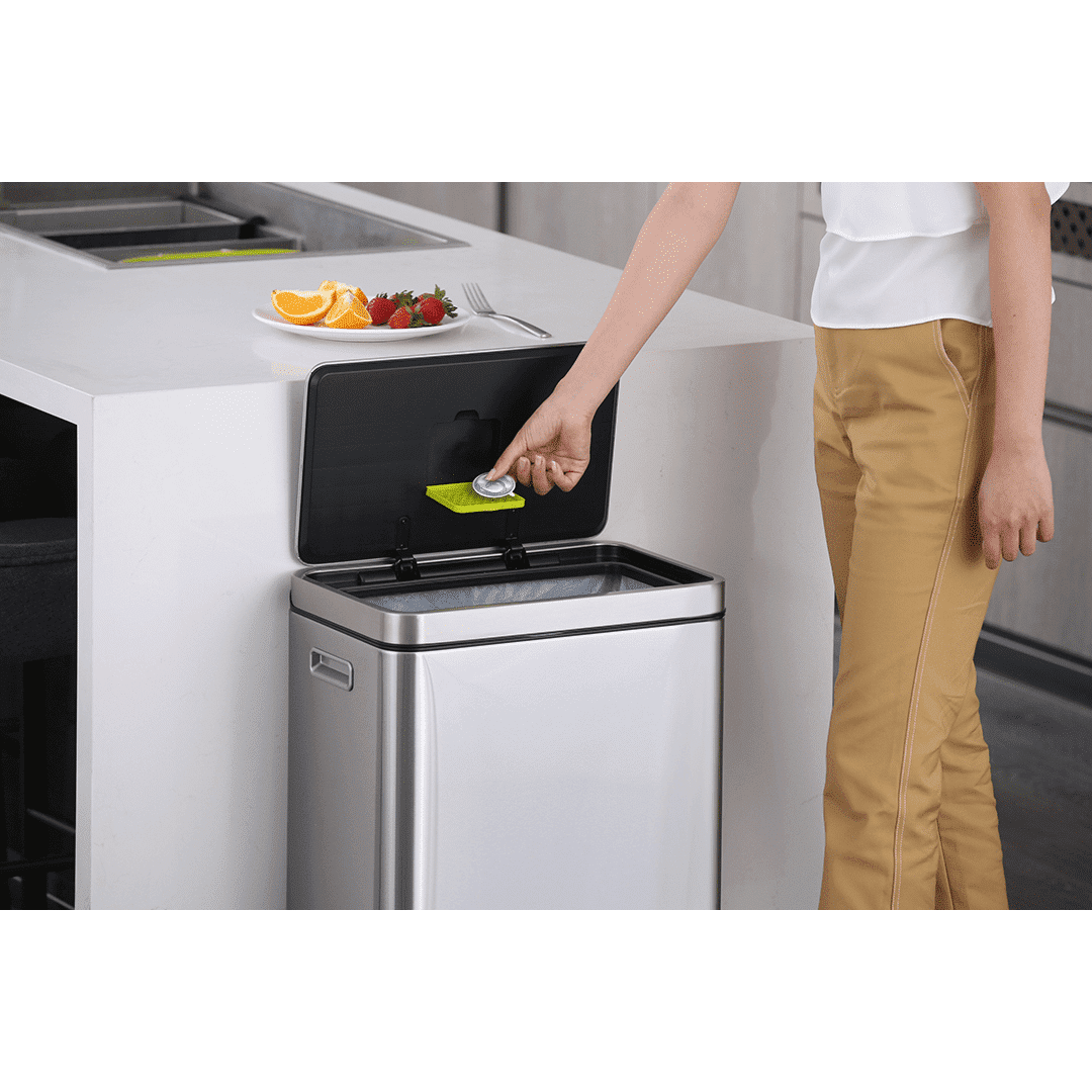EKO X Cube 45L Space Saving Soft Close Kitchen Pedal Bin