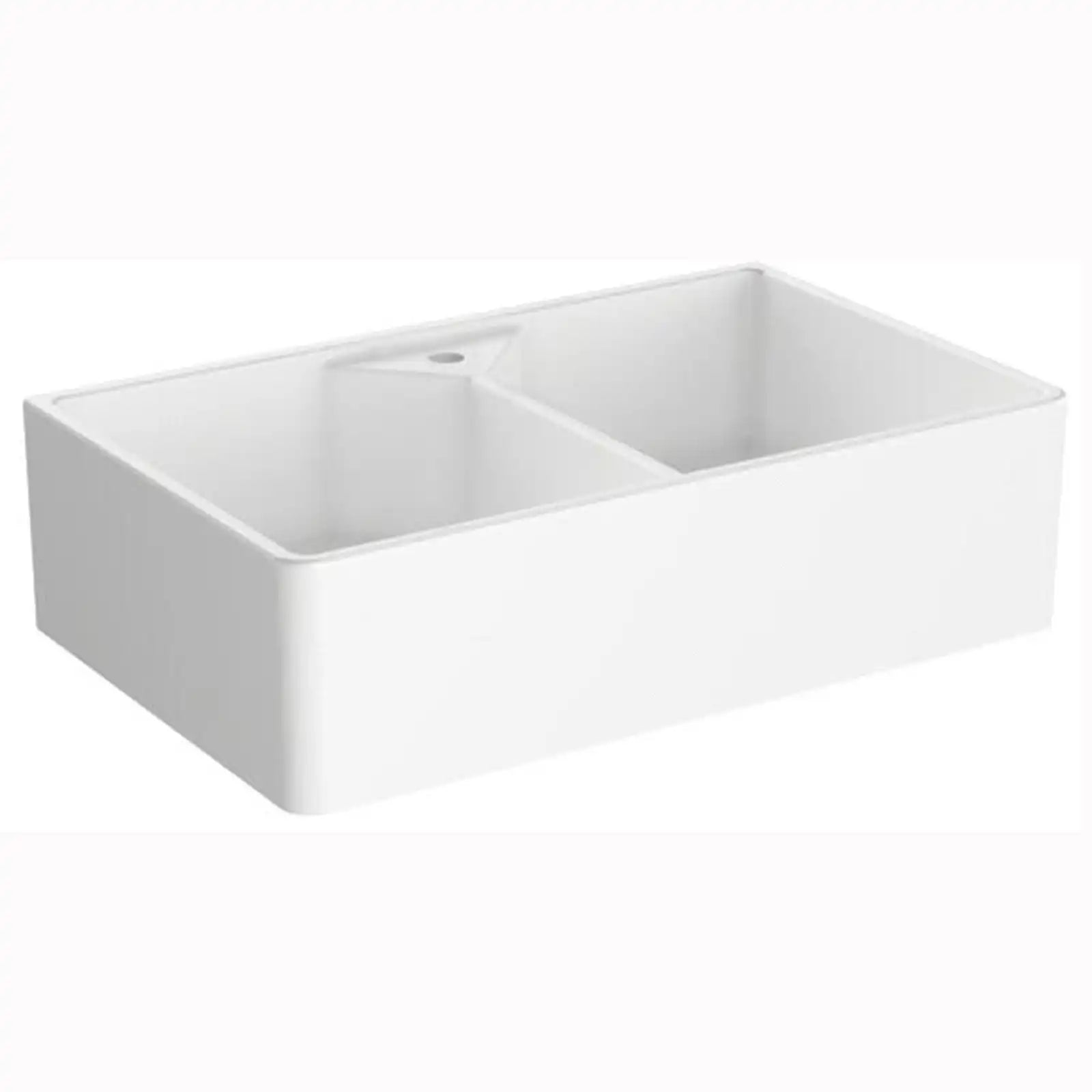 Reginox Dublin 2.0 Bowl White Ceramic Kitchen Sink