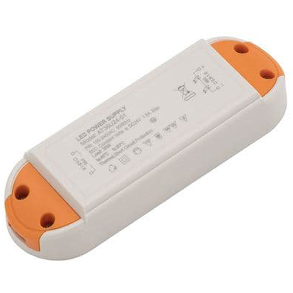 Electralite White IP20 Constant Voltage 24V 36W LED Driver - ELA-34300
