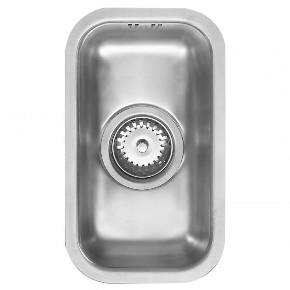 The 1810 Company Etrouno 0.5 Bowl Stainless Steel Undermount Kitchen Sink & Waste
