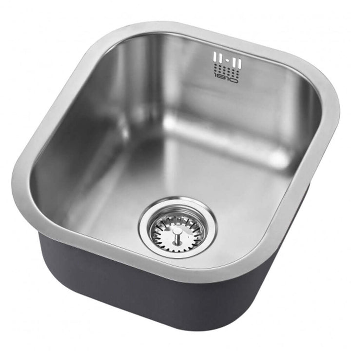 The 1810 Company Etrouno 1.0 Bowl Stainless Steel Undermount Kitchen Sink & Waste