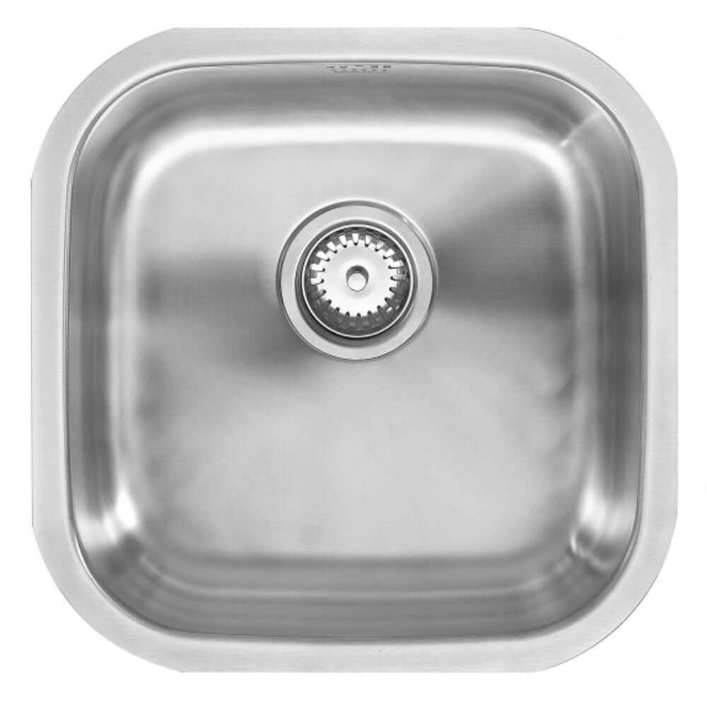 The 1810 Company Etrouno 400U 1.0 Bowl Stainless Steel Undermount Kitchen Sink & Waste