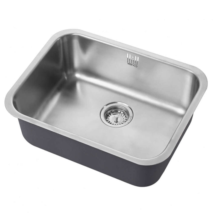 The 1810 Company Etrouno 550U 1.0 Bowl Stainless Steel Undermount Kitchen Sink & Waste