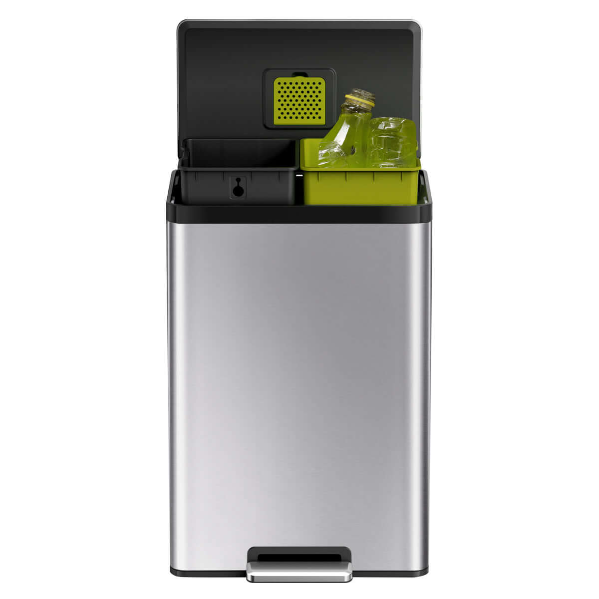EKO Ecocasa II Recycling Pedal Bin 20L+20L