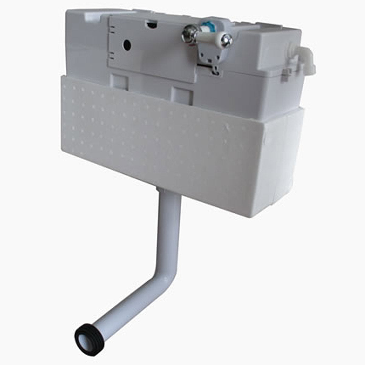 Burlington Front Top Access Concealed Toilet Cistern with Lever Flush