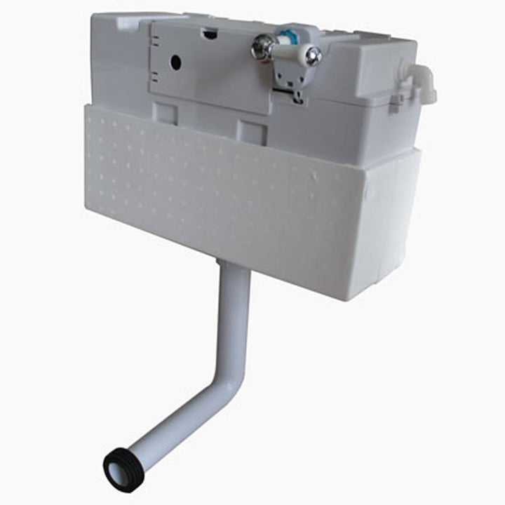 Burlington Front Top Access Concealed Toilet Cistern with Lever Flush