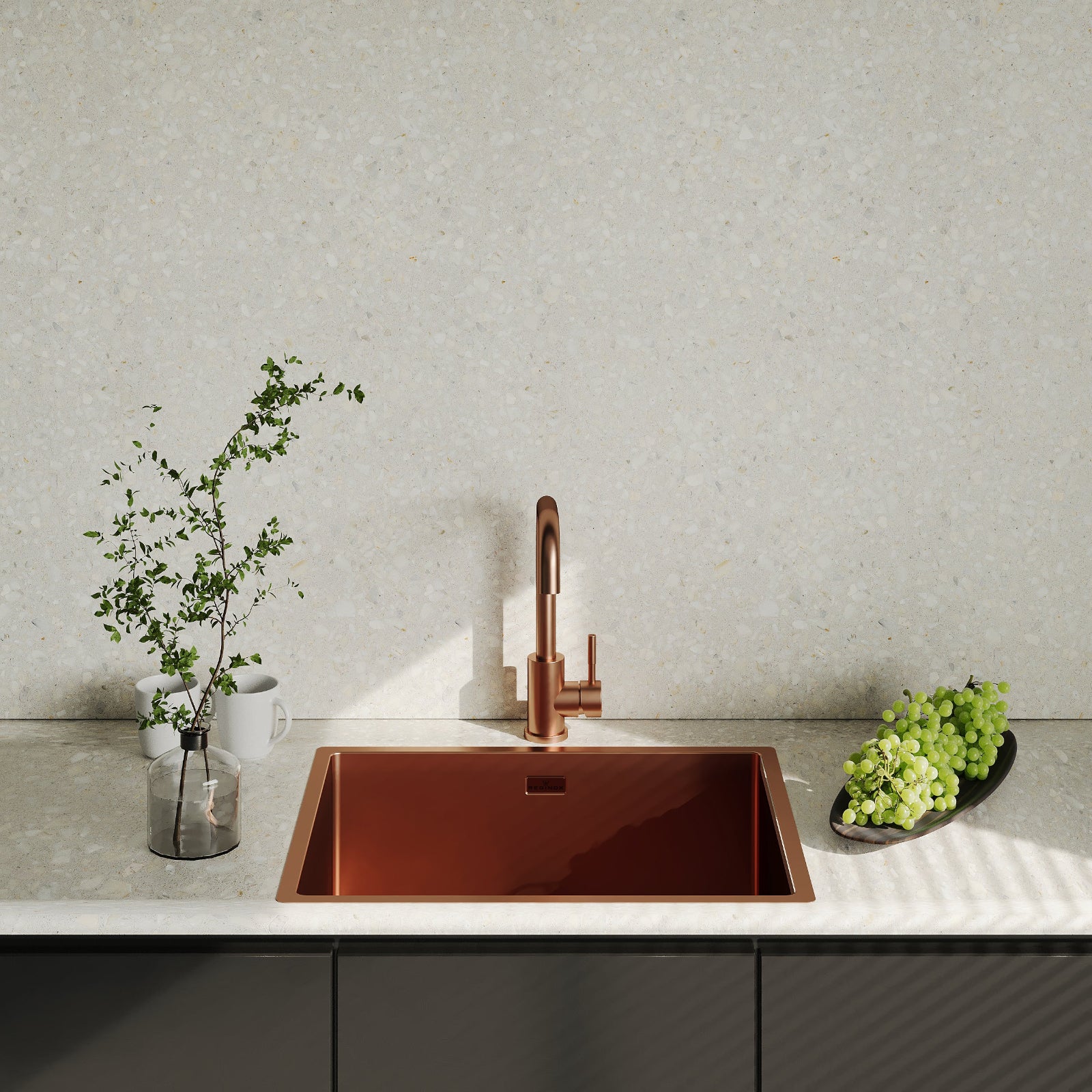 Reginox New York 50x40 1.0 Bowl Stainless Steel Kitchen Sink & Waste