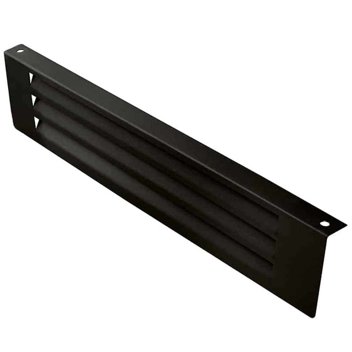 Caple Black Steel Universal Inset Plinth Grille GRILL/SENSE3/BS