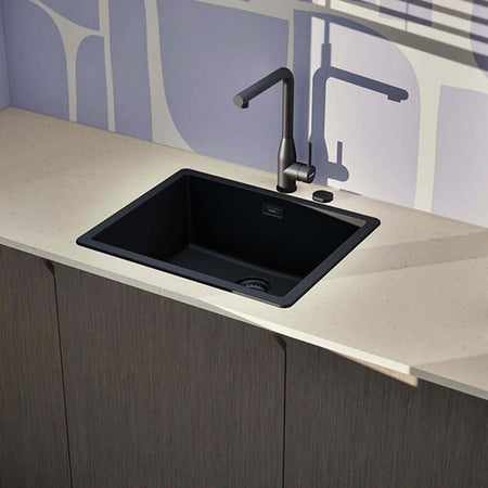 Schock Greenwich N 100L 1.0 Bowl Granite Kitchen Sink & Waste