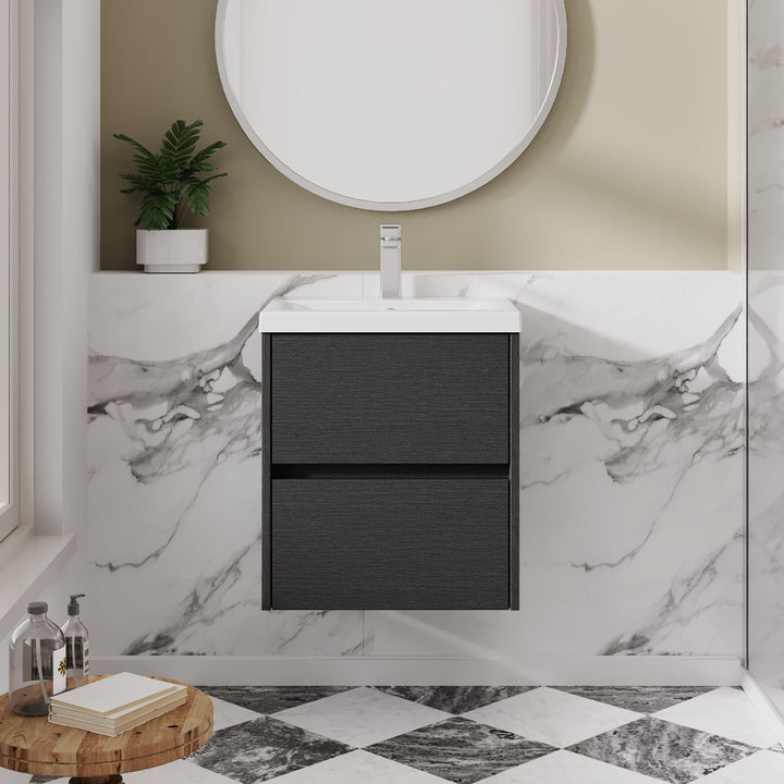 Nuie Havana Wall Hung Vanity Unit with Basin
