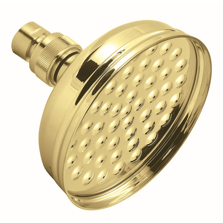 Deva Traditional Gold 6" Shower Head With Swivel Joint HEAH02/G