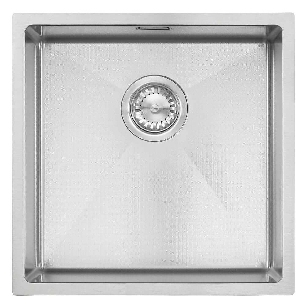 The 1810 Company Hex 1.0 Bowl Stainless Steel Undermount Kitchen Sink & Waste